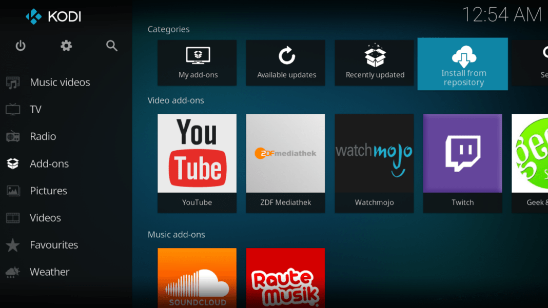 kodi feature