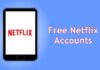 Free Netflix Accounts 2019