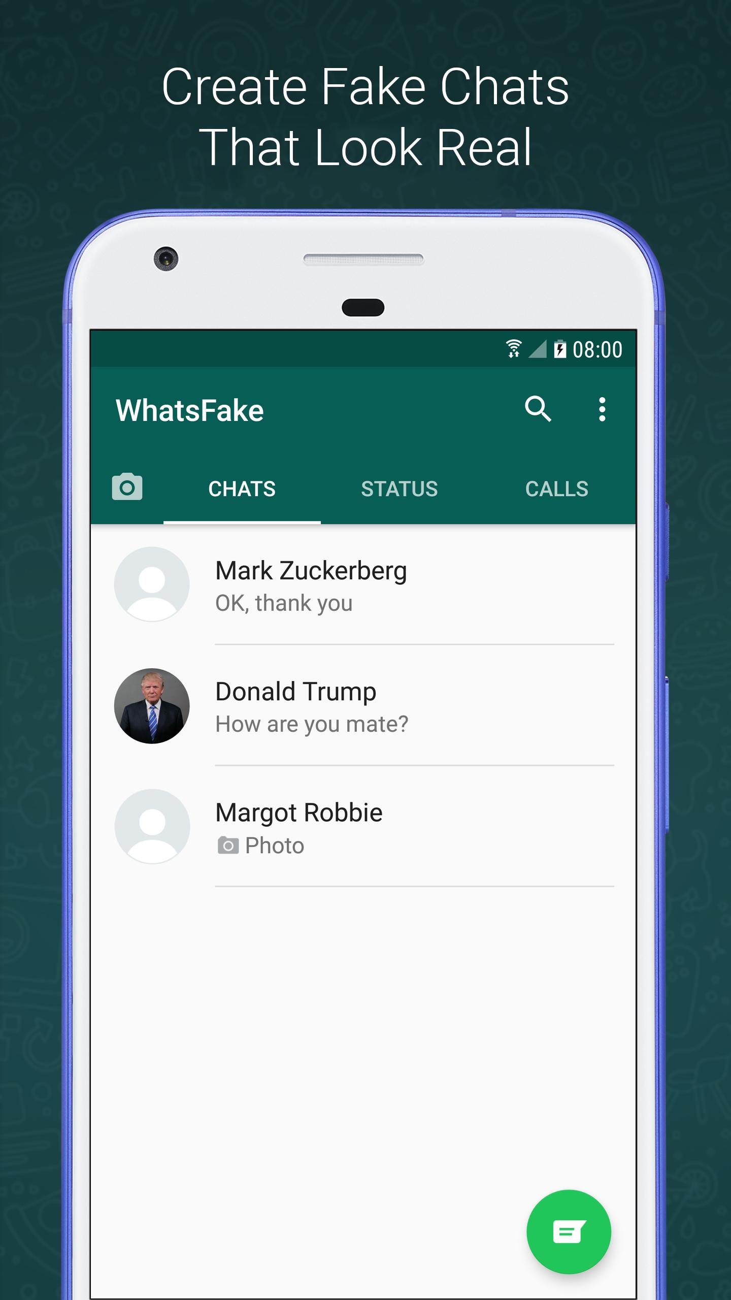 7. Whatsapp Fake Chat - Fake Messages on WhatsApp for iPhone.