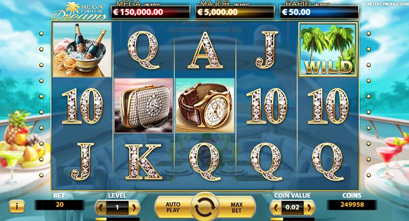 Mega Fortune Dreams Slot Machine