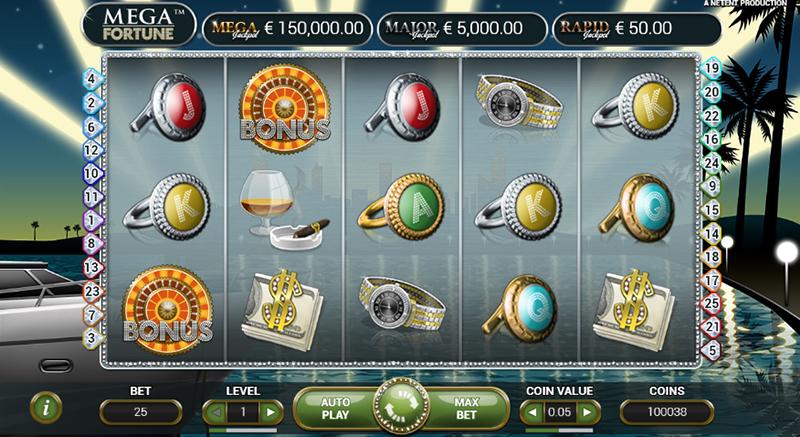 Mega Fortune slot