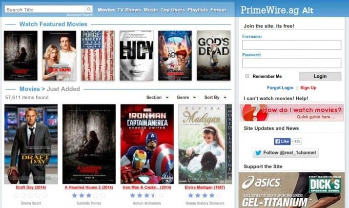 primewire watch shows online for free