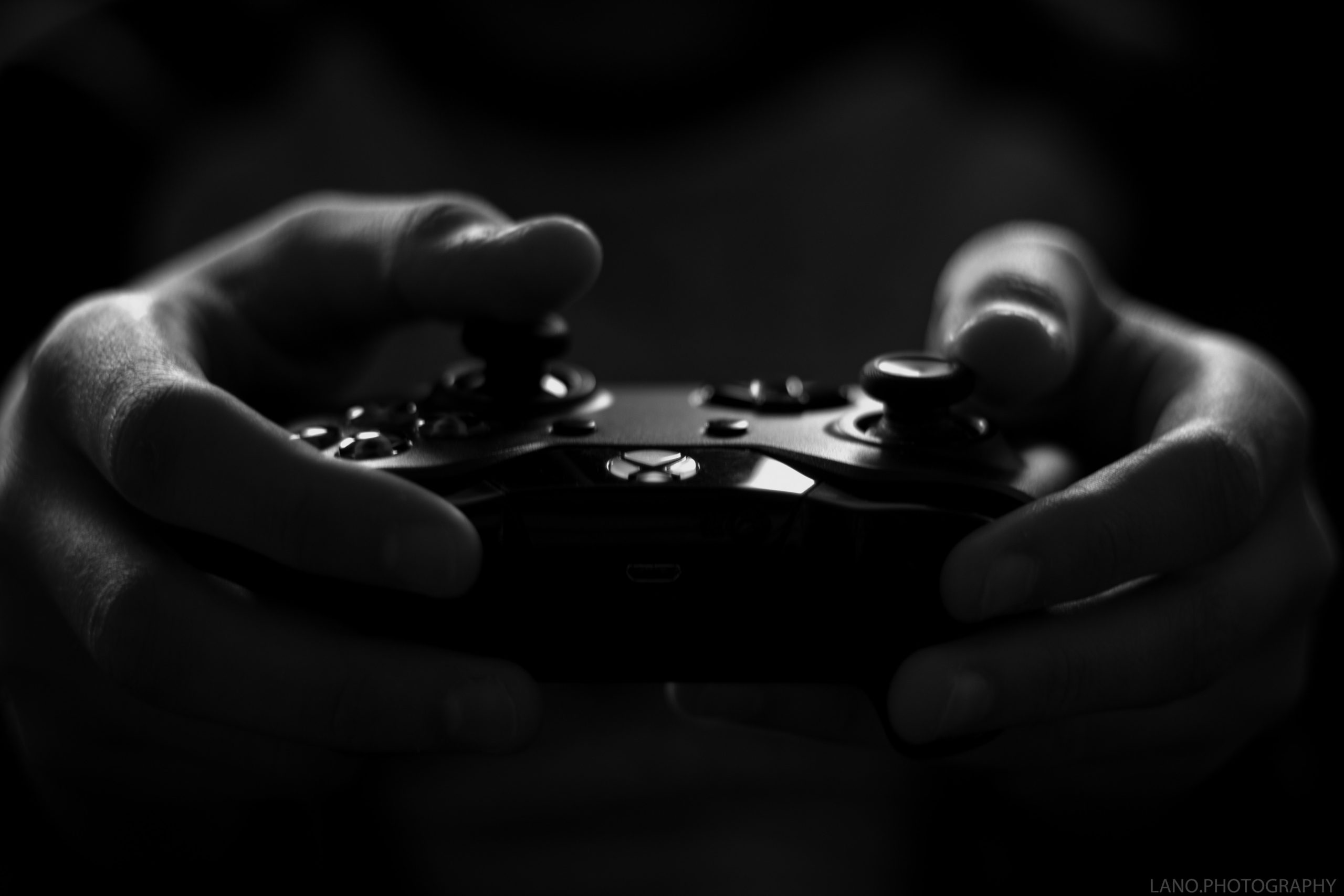 playing videogames