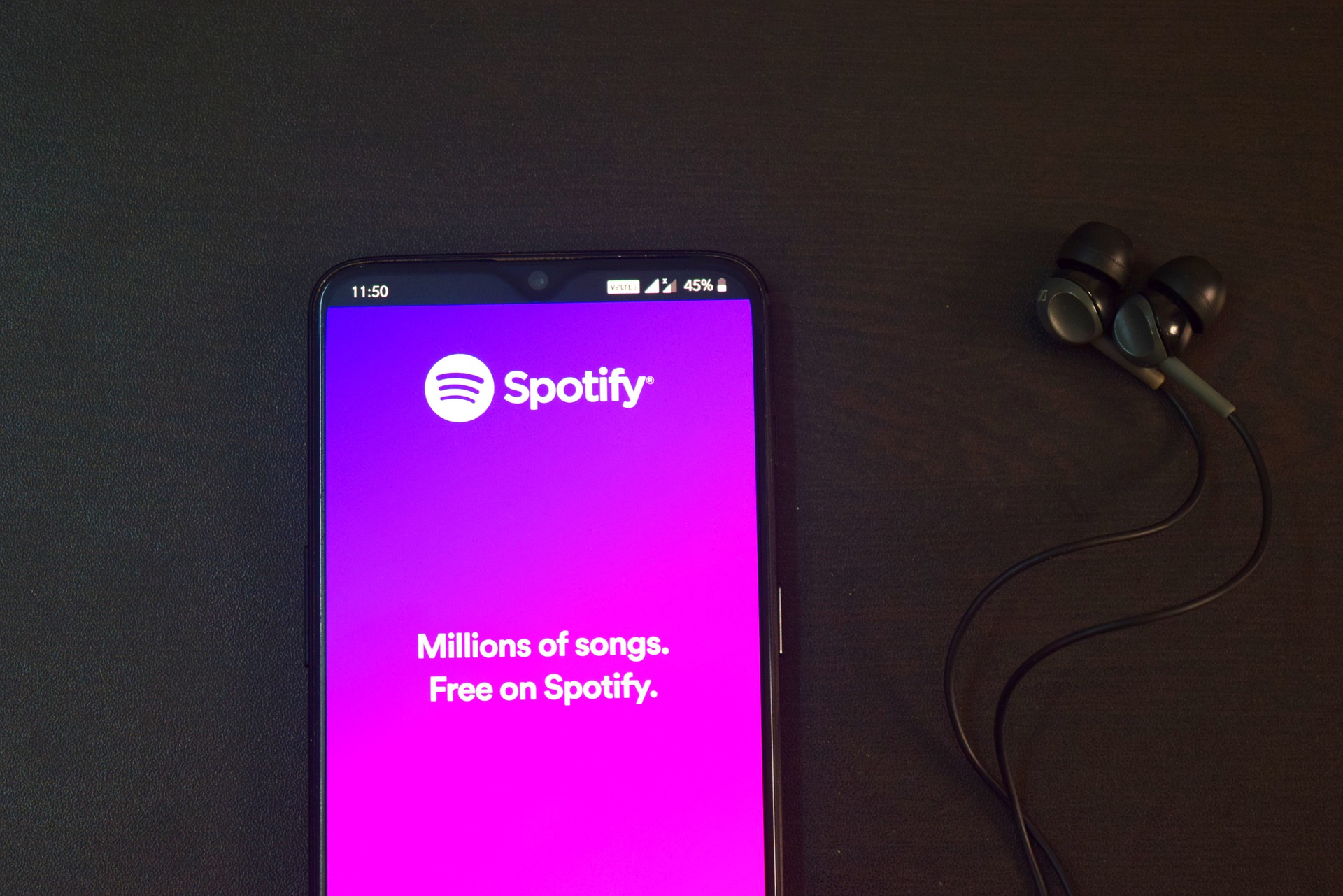 spotify on phone