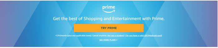 Amazon Prime Free Trial