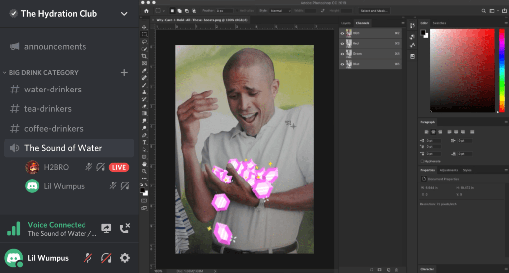 screen share discord