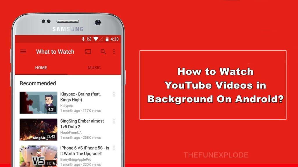 How to Play YouTube Videos in Background on Android? - MeritLine