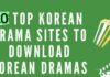 Top 30 Kdrama Sites With English Subtitles | April 2021 Latest List 30 Best Kdrama Sites | Trendcruze
