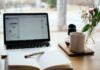 How to Become a Writer MacBook Pro near white open book