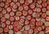 Give Costa Bingo a Try! red and white round plastic