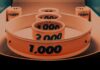 Earning loyalty through presents! white rings with embossed numbers