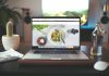 How To Choose the Right Keywords For Your Website MacBook Pro showing vegetable dish