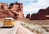 The Best Tips for Travelling to Dubai with Kids yellow Volkswagen van on road