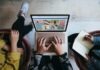 5 Sure Signs You Need to Hire a Marketing Agency person using microsoft surface laptop on lap with two other people