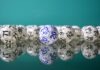 The Best Bingo Scenes in Movies and TV Shows white and blue round ornament