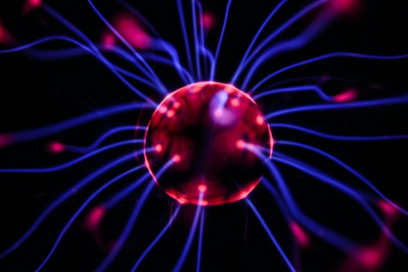 Photo by Josh Riemer plasma ball digital wallpaper