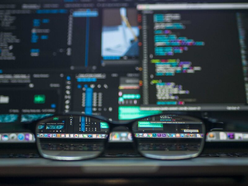 Photo by Kevin Ku Data Codes through Eyeglasses