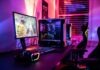 CSGO Tournaments in 2023 a computer desk with a monitor, keyboard and mouse