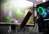 Ways to Improve Your Twitch Stream black microphone beside black flat screen computer monitor