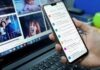 Email Evolution: How Our Inboxes Became the Powerhouses They Are Today person using smartphone and laptop computer