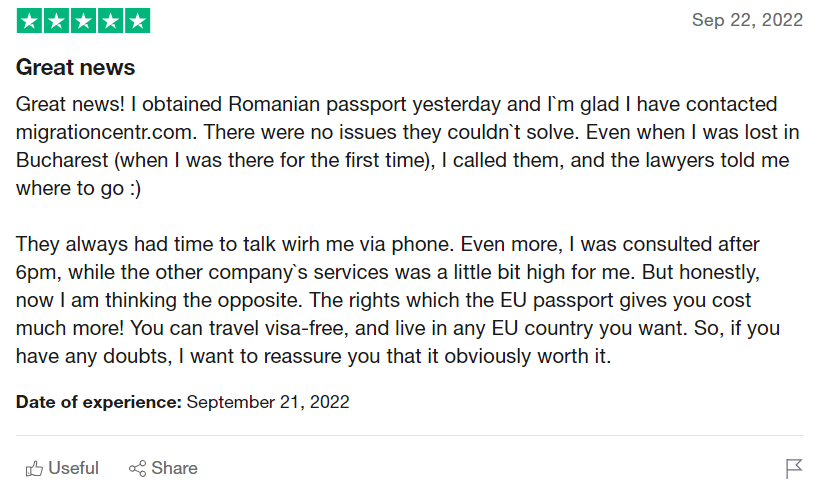 Migrationcentr reviews