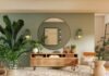 How to Decorate Your New Home on a Budget brown wooden table with chairs