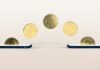 AI Algorithms Unveiled: Understanding the Analytical Tools Behind Successful Day Trading a bunch of coins flying out of a cell phone