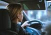 Preventing Teen Car Accidents in Las Vegas: Strategies for Safety a woman sitting in a car with a steering wheel