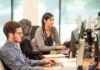 Ensuring Accessibility: Making Online Employee Training Software Inclusive unknown persons using computer indoors