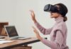 The Evolution of Mobile Gaming: From Simple Puzzles to Sophisticated AR Experiences Woman Using Virtual Reality Goggles