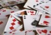 Card Counting: The Art of Outsmarting the Casino scattered playing cards