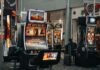 TopX Casino: Where the Thrill of Winning Meets the Joy of Playing a row of slot machines sitting next to each other