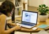 Boosting Brand Recognition Through Smart Marketing woman browsing on her laptop