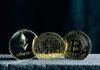 Securing Your Digital Treasure: Where and How to Store Crypto Safely three bitcoins sitting on top of a table