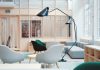 Exploring the Tranquil Landscape and Potential of Hongseong Office black floor lamp on living room sofa