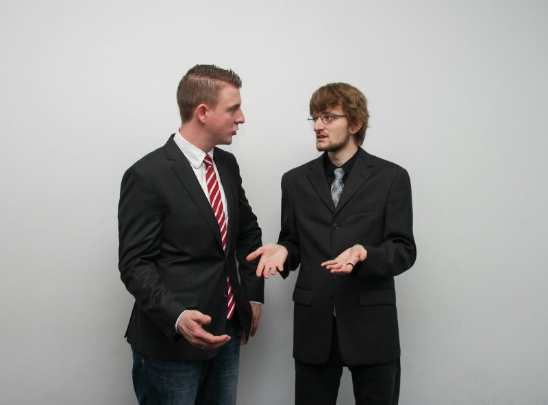 Photo by Sebastian Herrmann man wearing black suit jacket