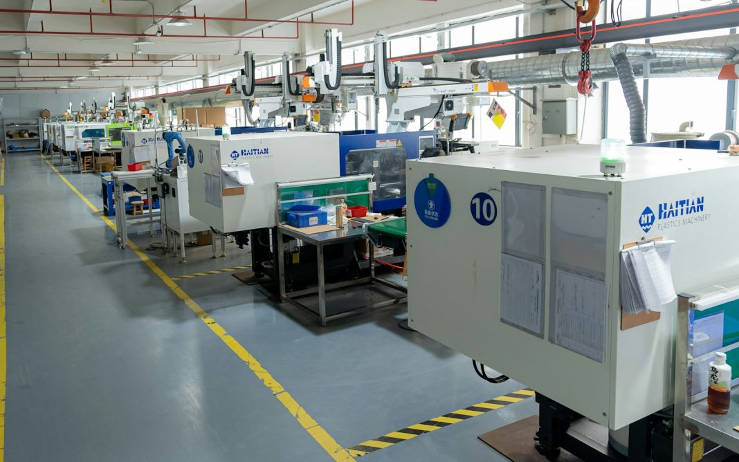 Photo by RPWORLD A factory filled with lots of machines and machinery