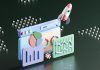Smart Local SEO Strategies for Growing a Modern Healthcare Practice a computer screen with a rocket on top of it