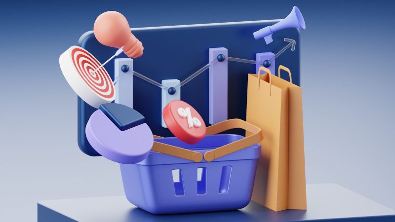 Photo by Growtika a basket with a target, a target, a target in it, and a