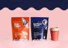 Sustainable packaging trends shaping smarter product choices a couple of bags of coffee next to a cup