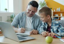 Why Do Some Schools Stand Out? 7 Factors Parents Should Consider Father and son studying together at a desk