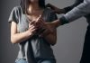 What to Do in the First 48 Hours After a Domestic Violence Accusation woman in gray scoop neck shirt holding her hands